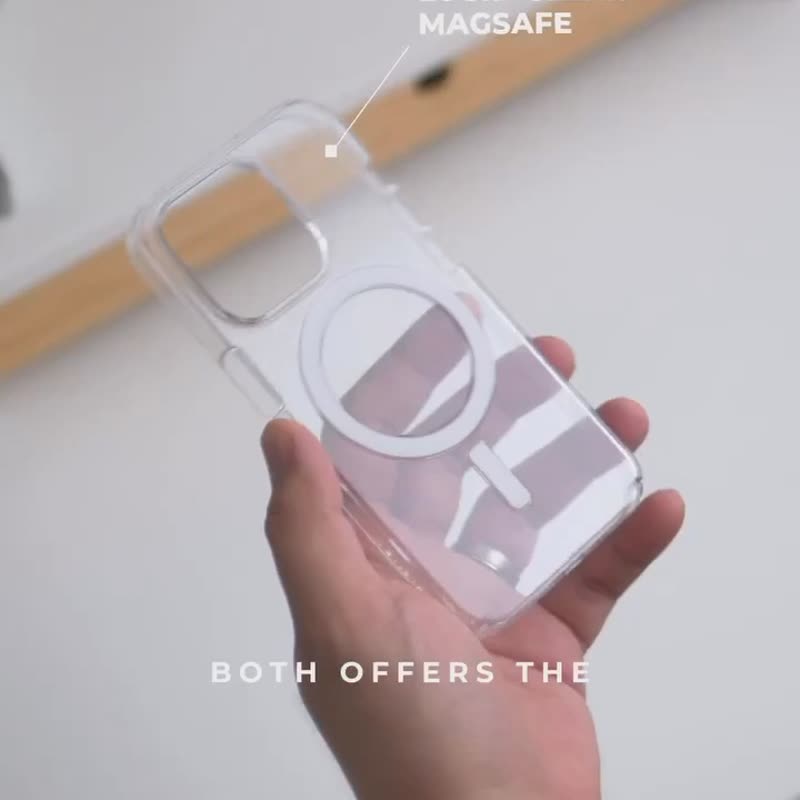 Caudabe Lucid Clear MagSafe 玻璃感手机壳 -iPhone 15 Pro (三) - 手机壳/手机套 - 塑料 透明