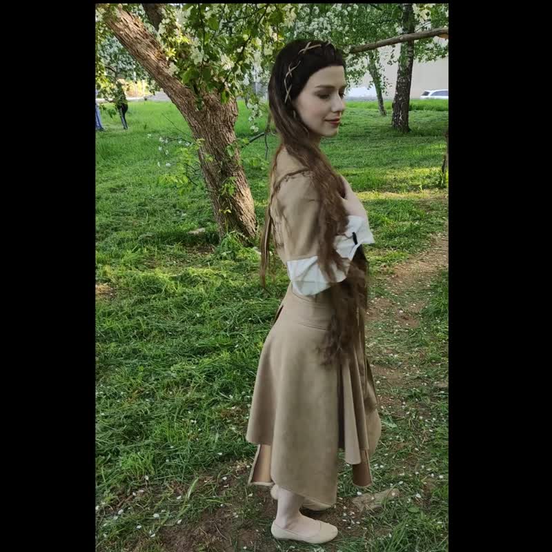 Princess Leia Organa Ewok Village dress - Star Wars cosplay - Made to order