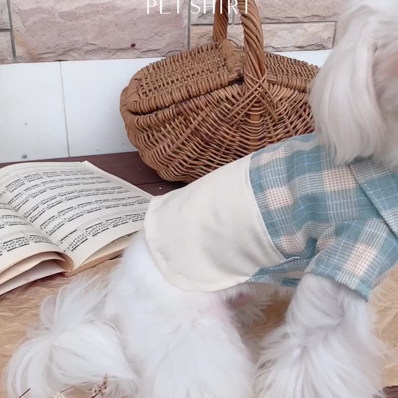 Warm&Cozy Pet Shirt for dog, cat, puppy  (Matching Outfit with owner) - 衣/帽 - 其他材质 